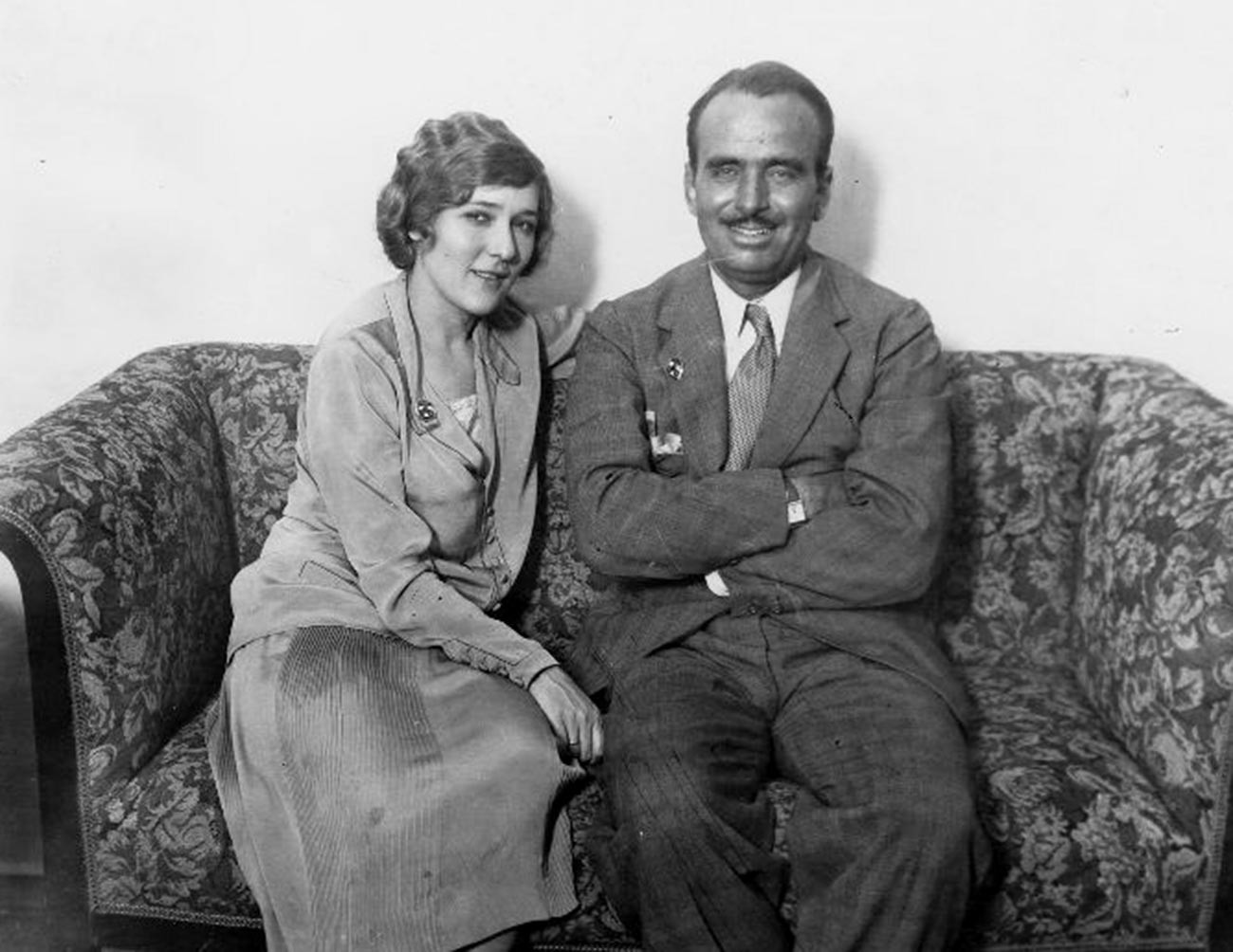 Мэри Пикфорд и Дуглас Фэрбенкс в Москве, 1926
