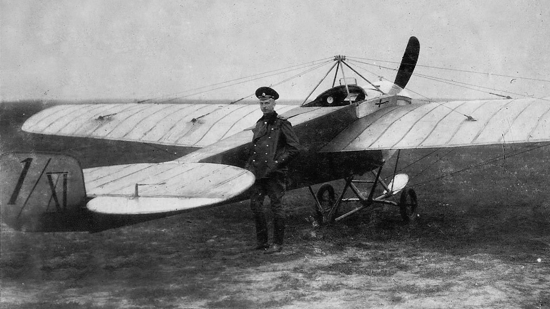 Pyotr Nesterov et le Nieuport IV