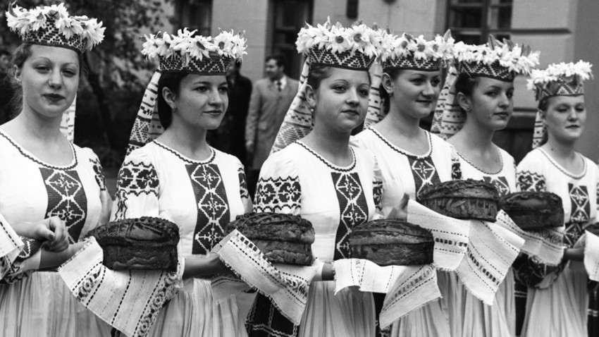 Žetveni festival v Beloruski sovjetski socialistični republiki, 1987
