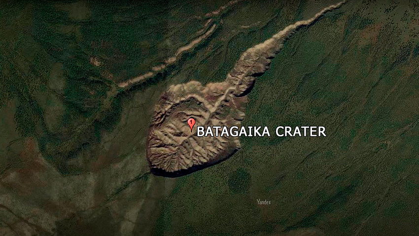 Батагајски кратер
