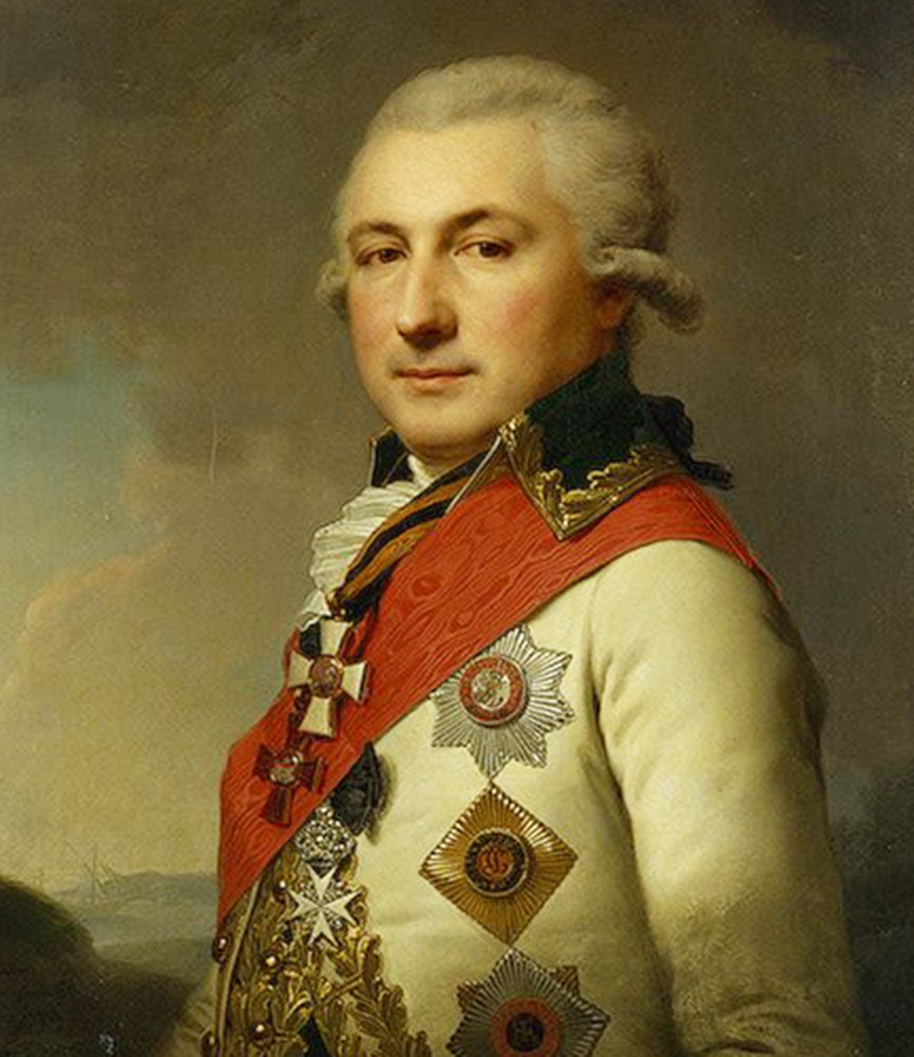 Portrait of Admiral Jose (Osip) de Ribas