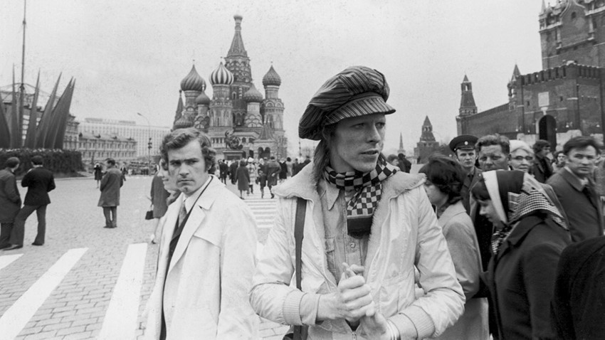 David Bowie v Moskvi
