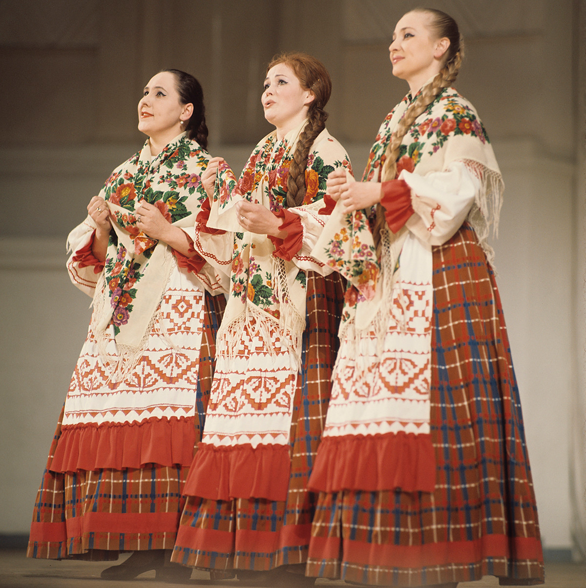 Chœur traditionnel russe, 1970