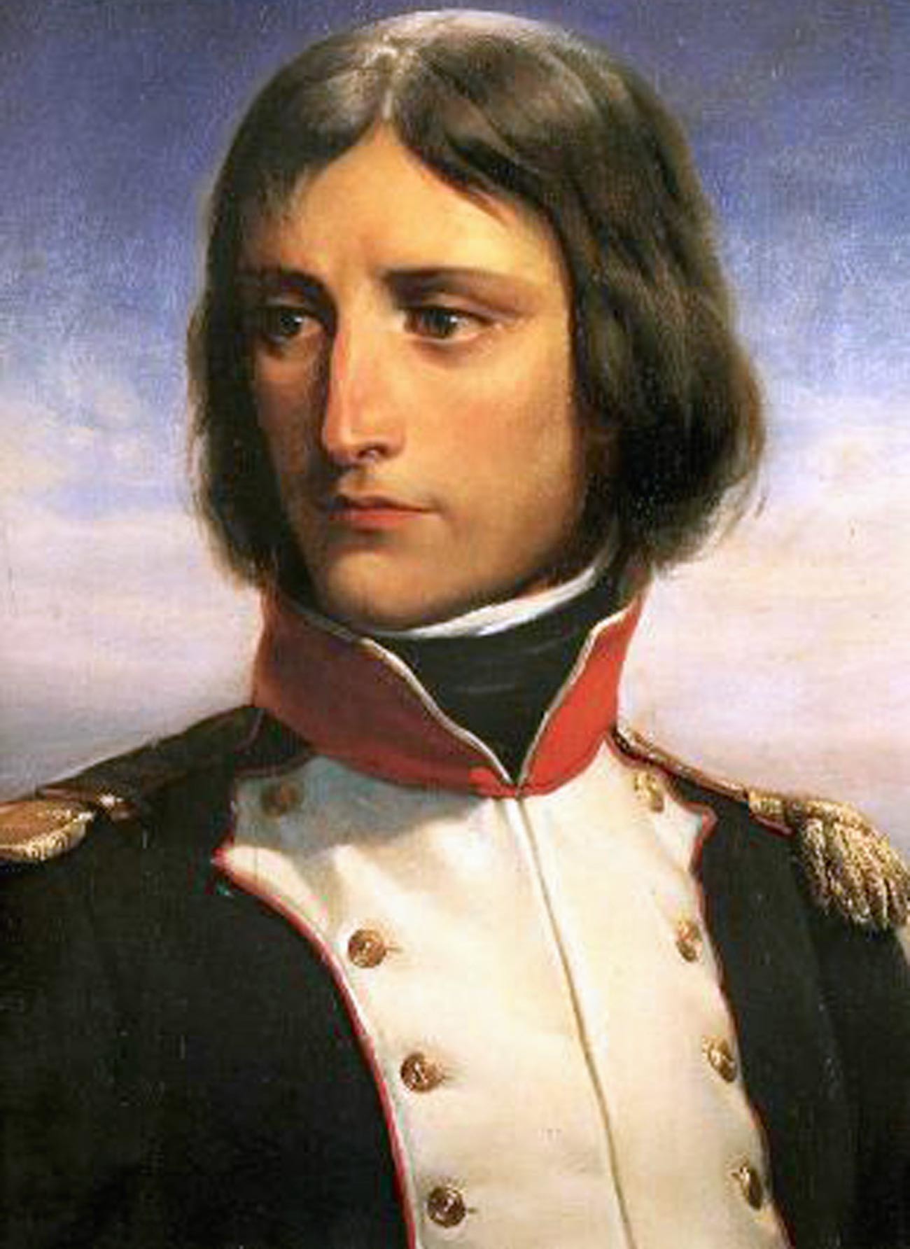 Napoléon Bonaparte leta 1792 kot podpolkovnik 1. bataljona francoske nacionalne garde