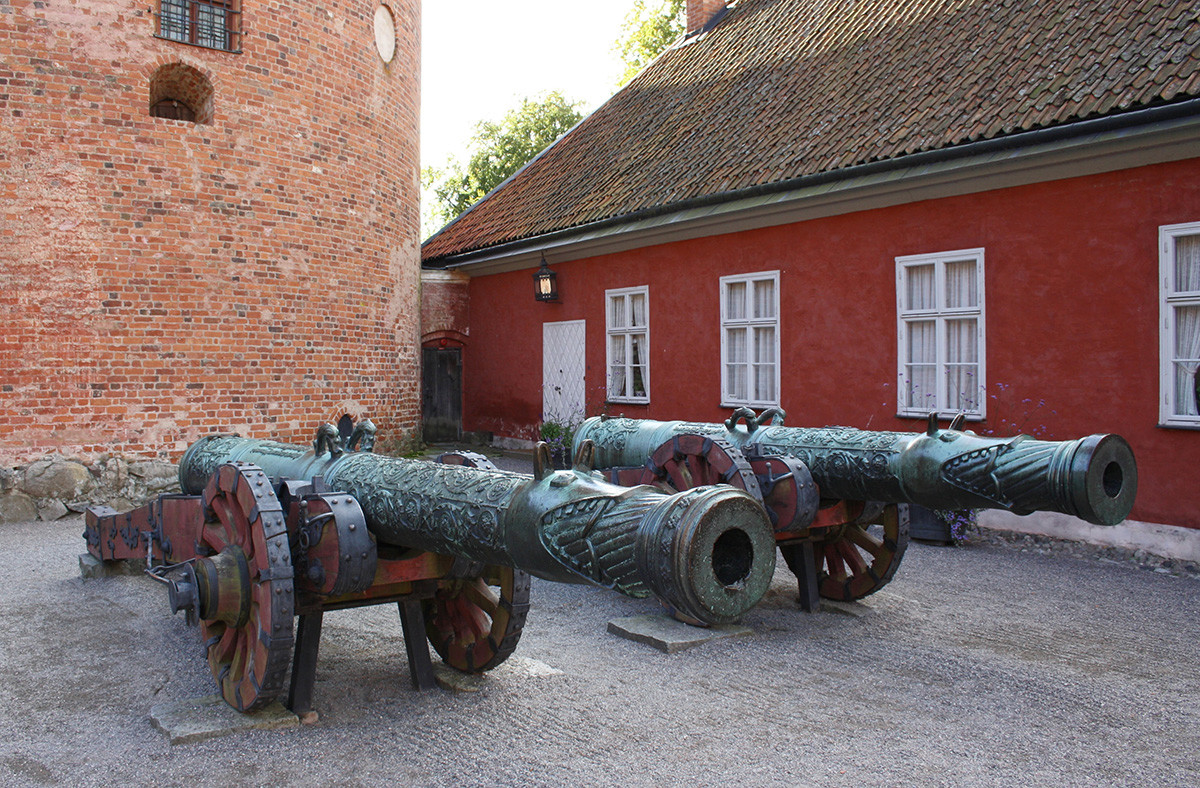 Cannone “Lupo” di Andrej Chokhov, XVI secolo. Museo del Castello di Gripsholm, Svezia
