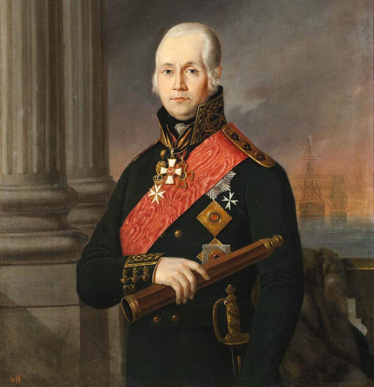 Портрет на адмирал Ф.Ф. Ушаков