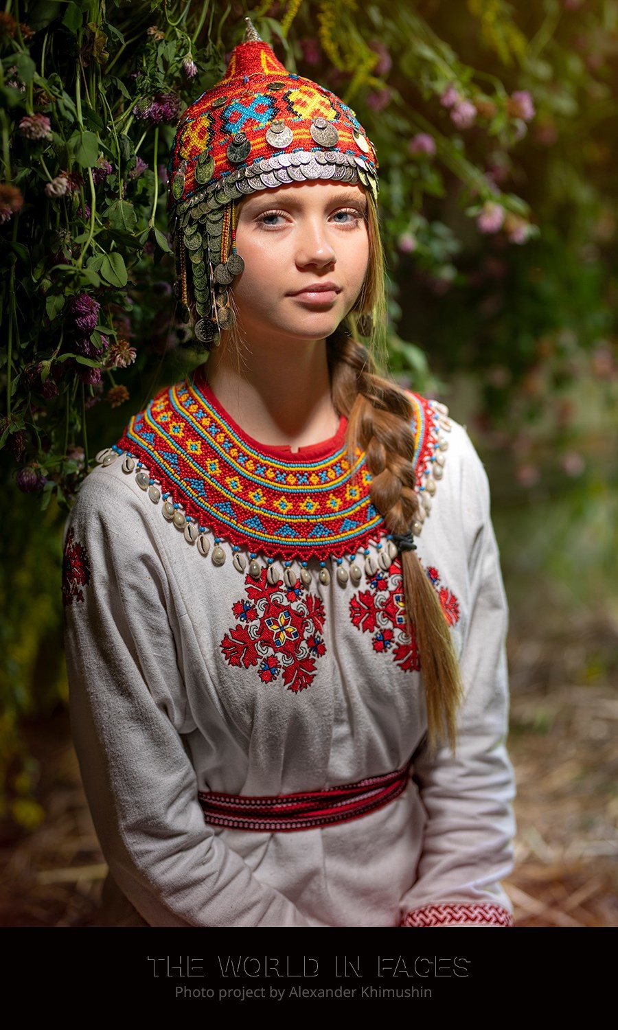 A young woman from Chuvashia.
