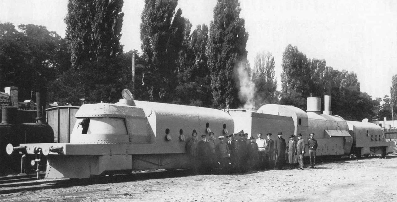 Il treno blindato “Khunkhuz”, Kiev, 1 settembre 1915 