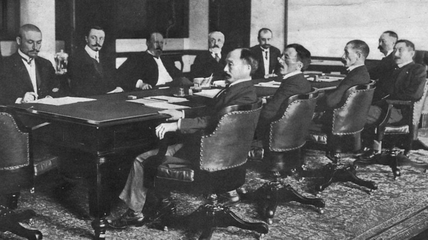 Treaty of Portsmouth delegations.