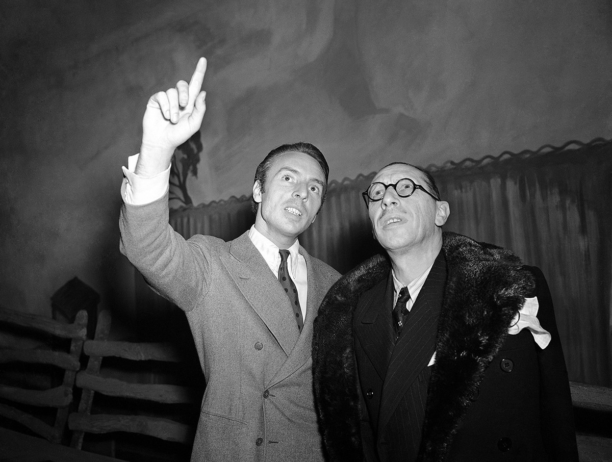 George Balanchine in Igor Stravinski