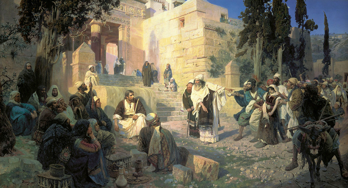 Le Christ et la Pécheresse (Qui est sans péché ?), 1888