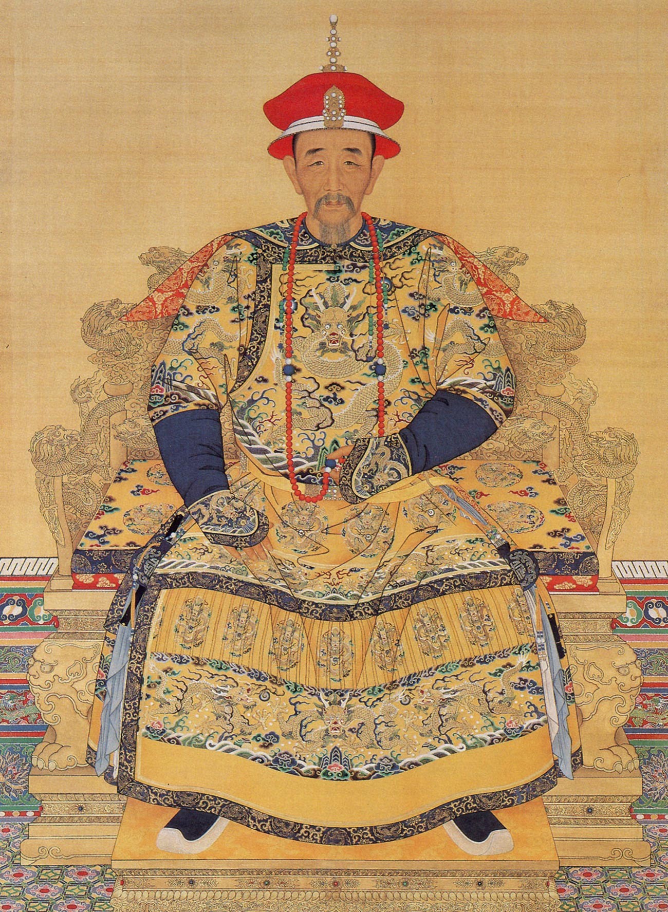 L'imperatore Kangxi della dinastia Qing