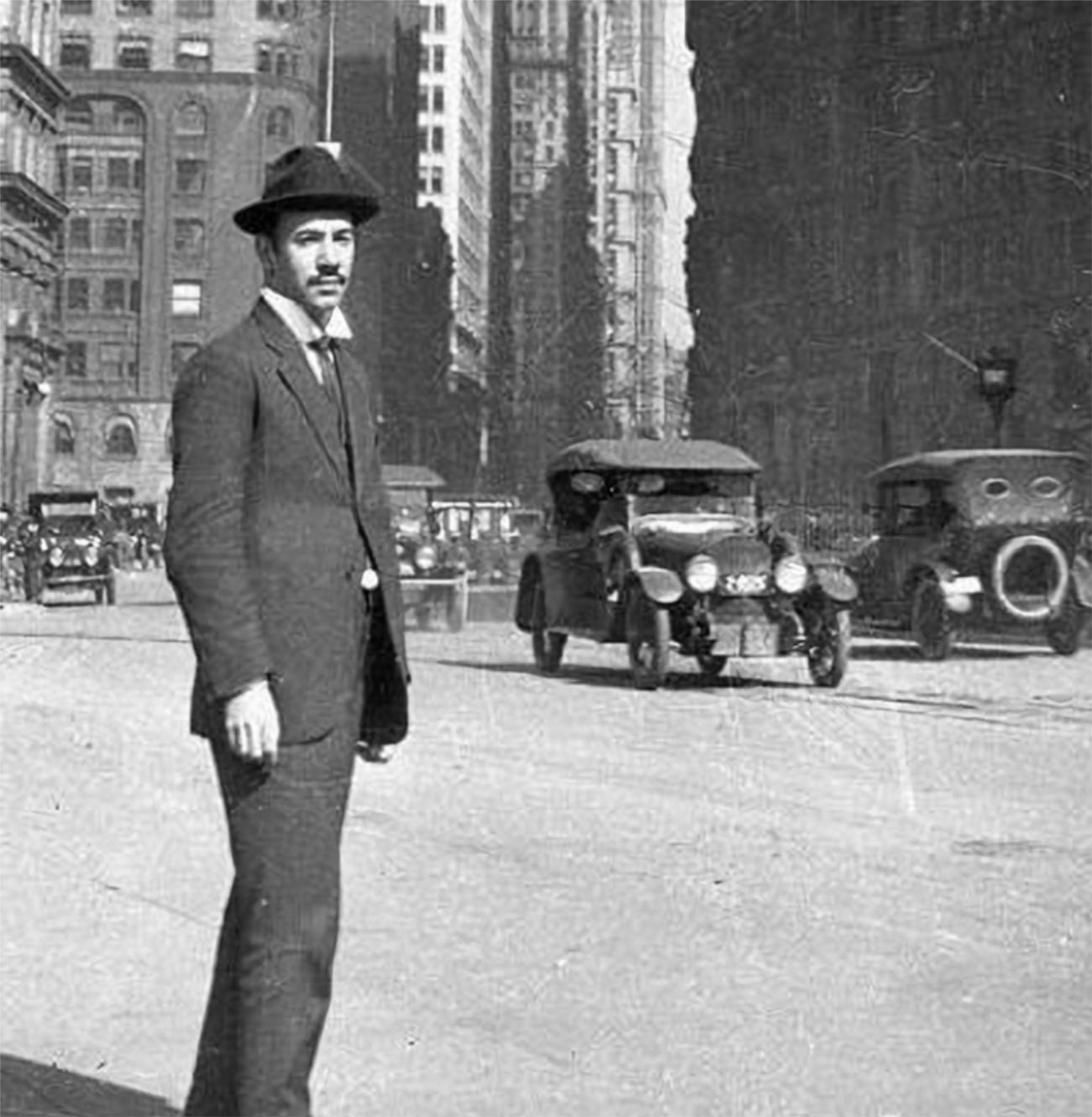 Igor Sikorsky in New York City, 1919.
