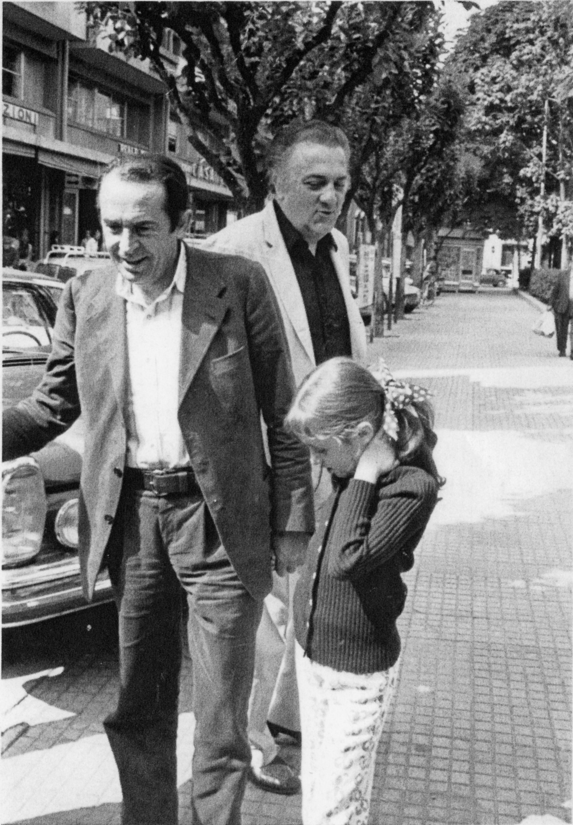 Tonino Guerra, Federico Fellini e la nipote Francesca