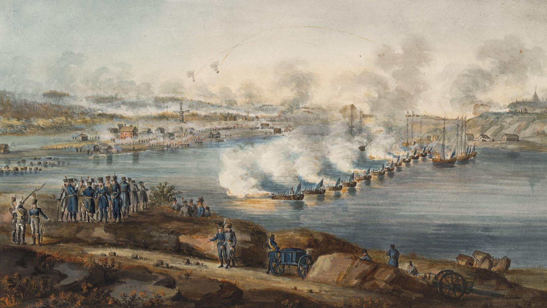 La battaglia di Ratan, 1809
