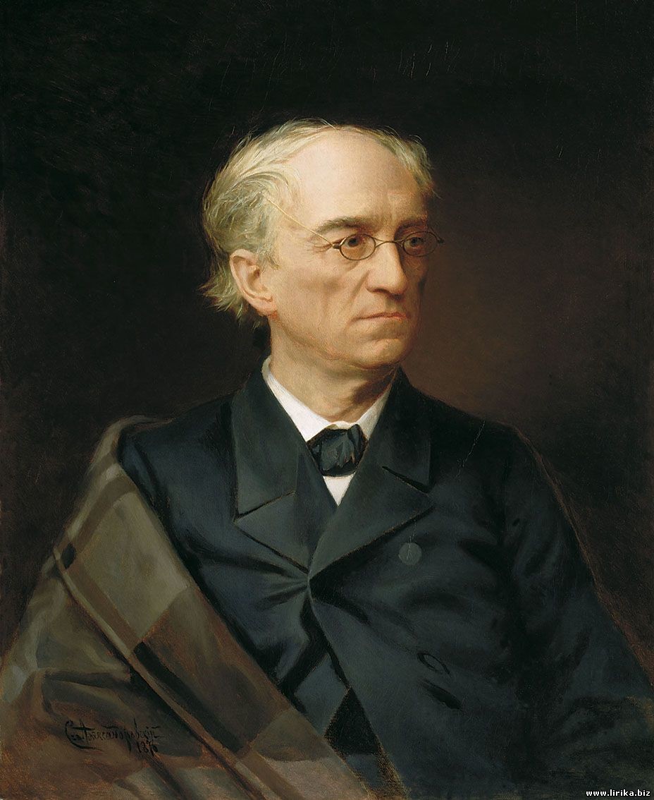 Stepan Aleksandrovsky. Portrait of Fyodor Tyutchev, 1876