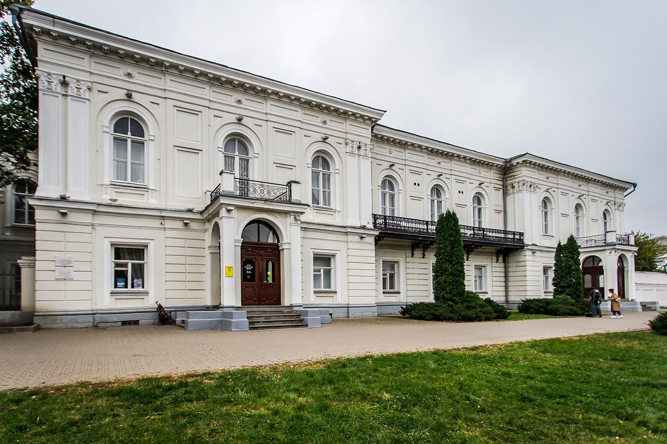 Il principale edificio amministrativo di Novocherkassk, dove avvenne la sparatoria
