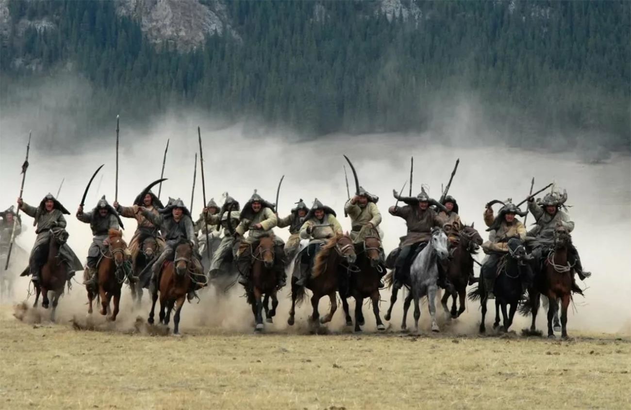 Кадар од филмот „Монголец“