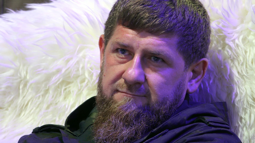 Pemimpin Republik Chechnya Ramzan Kadyrov