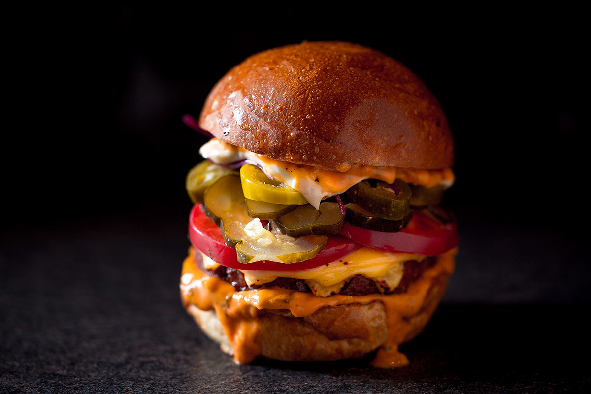 Veganer Burger Beyond Meat
