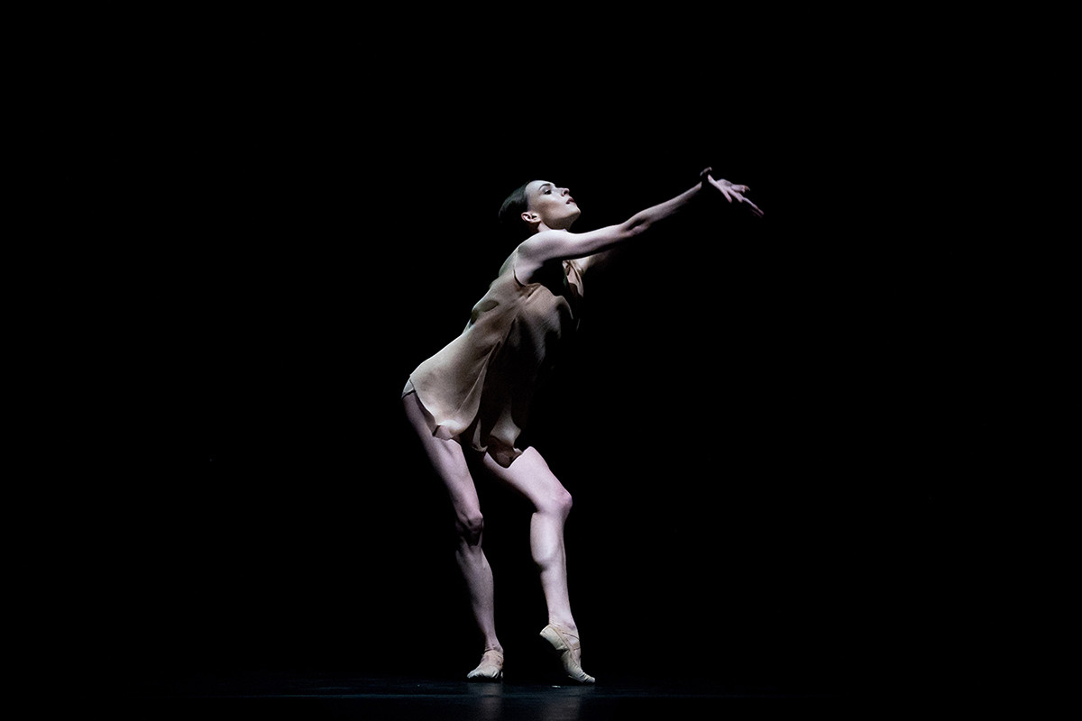 Olga Smirnowa im Einakter-Ballett „Just“.
