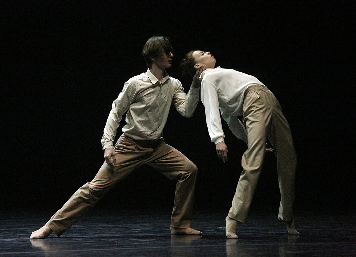 Ekaterina Krisanova y Vladislav Lantratov en el ballet de un acto Fading