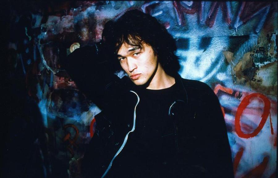 Le légendaire rockeur Viktor Tsoï, 1986

