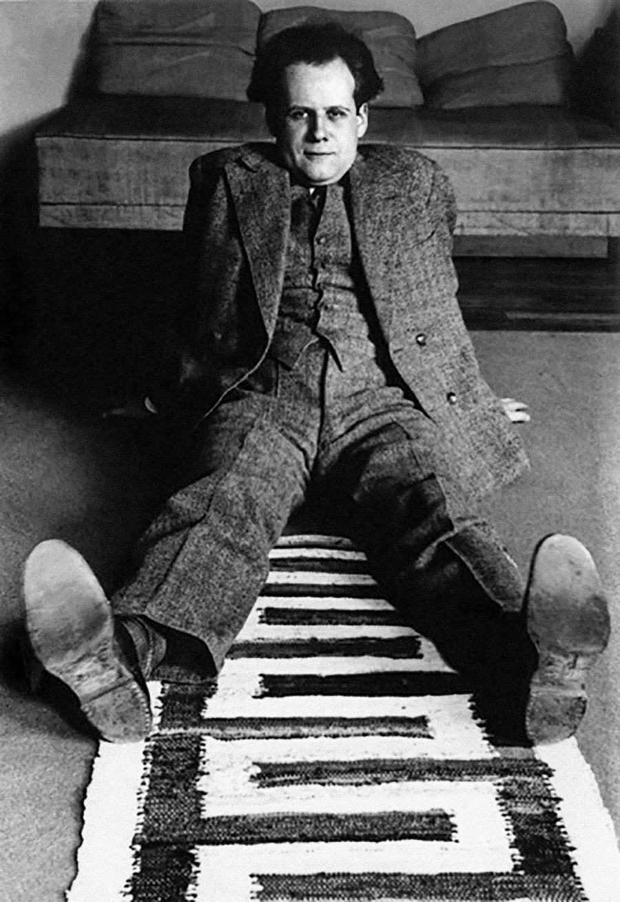 Film director and maker of Battleship Potemkin Sergei Eisenstein, 1920s