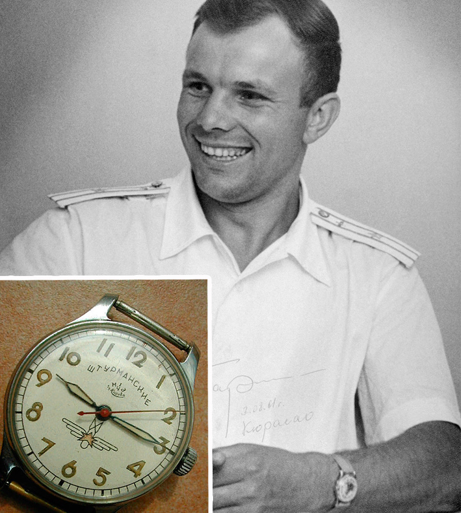 Sovjetski kozmonavt Jurij Gagarin je bil prvi mož, ki je leta 1961 odpotoval v vesolje.
