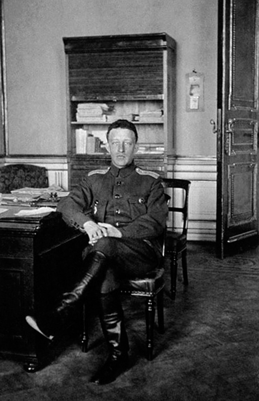 Alexander Blok during his service in the Extraordinary Investigation Commission of Provisional government