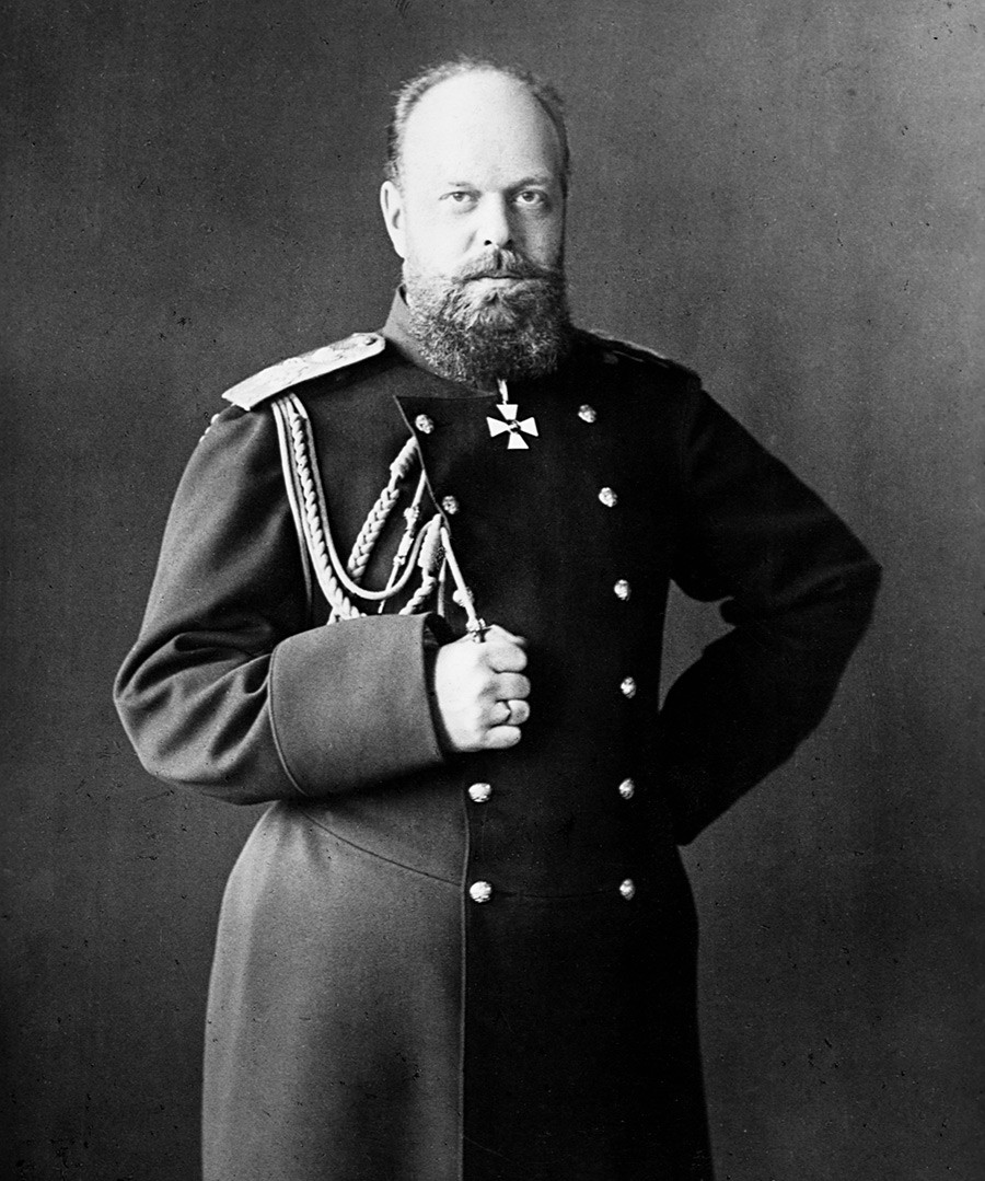 Portret Aleksandra III. (1845.-1894.)