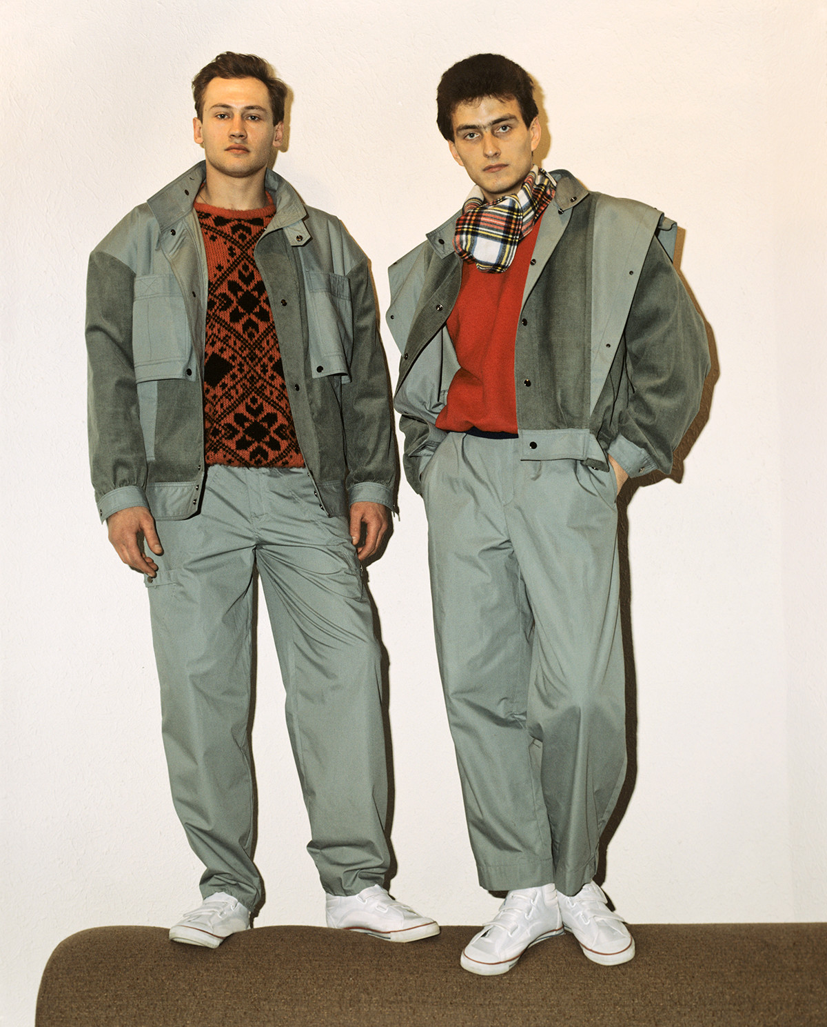 Due ragazzi negli anni '80