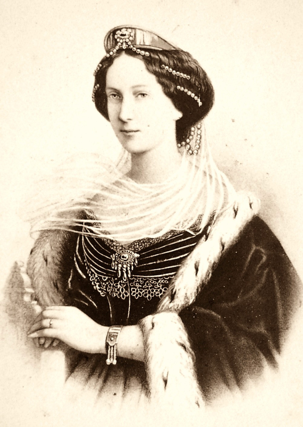 A imperatriz Maria Aleksandrovna, que rende nome ao teatro.
