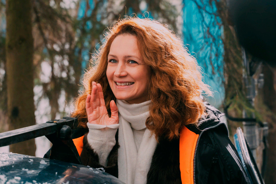 Russian actress Viktoria Isakova as Anna in 'To the Lake' series
