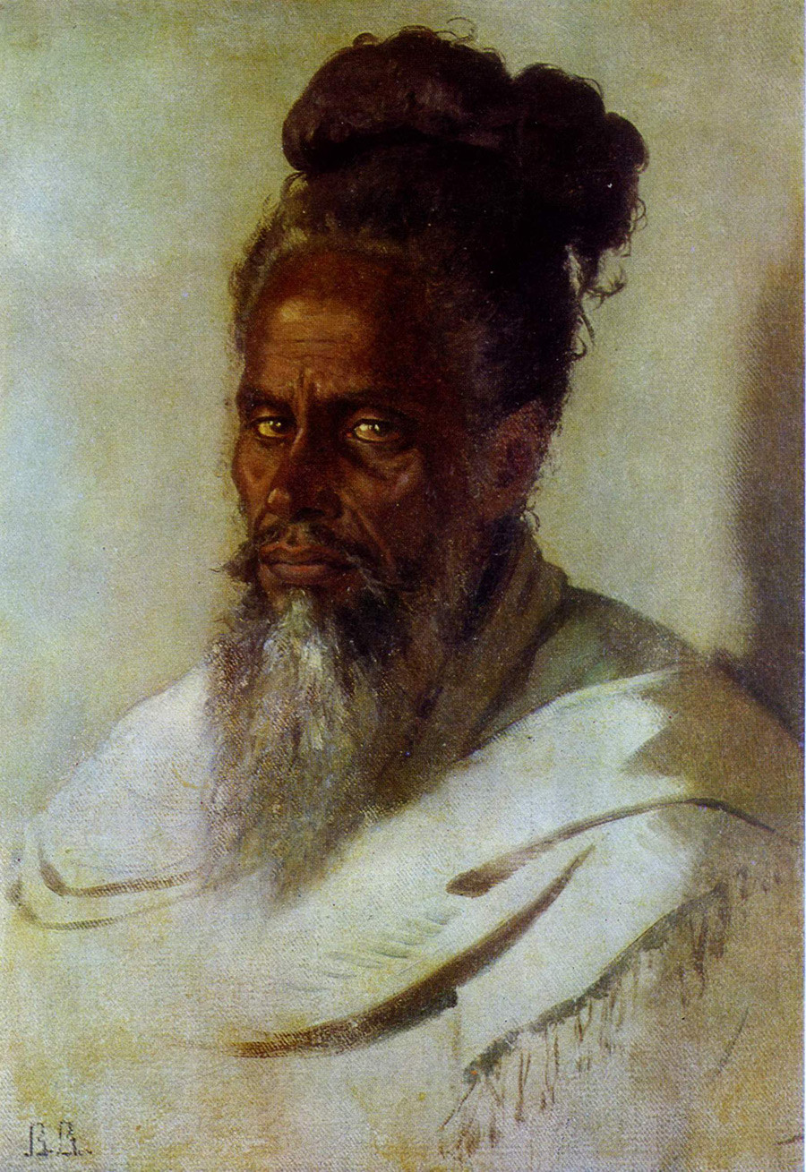 Голова индуса, 1874-1876 гг.