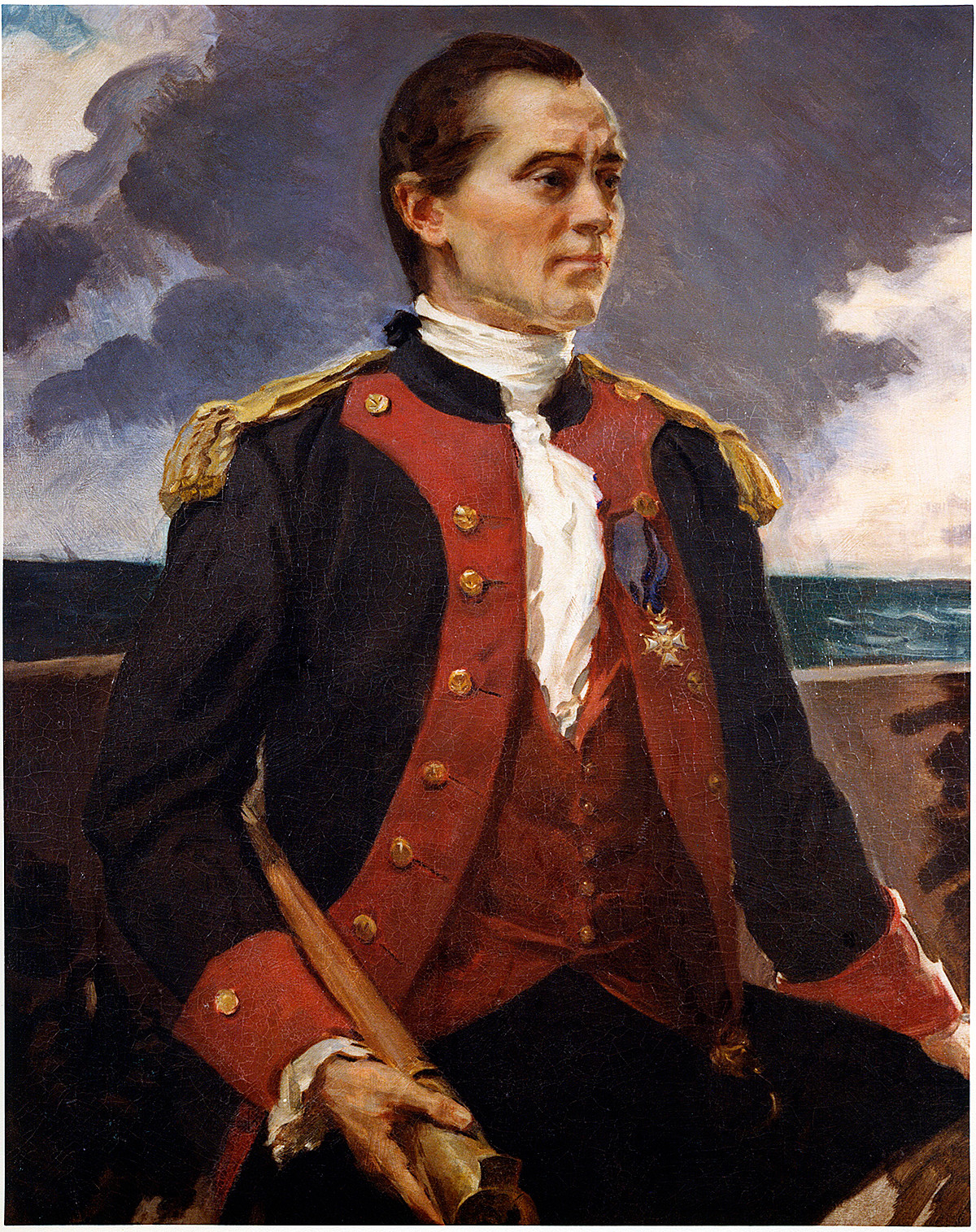 Portrait of Captain John Paul Jones by Cecilia Beaux