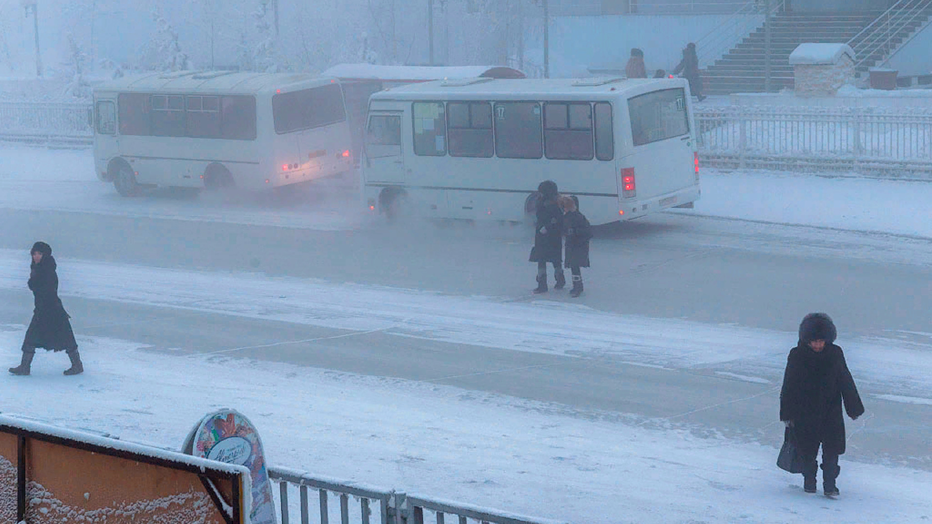 Autobus a Yakutsk