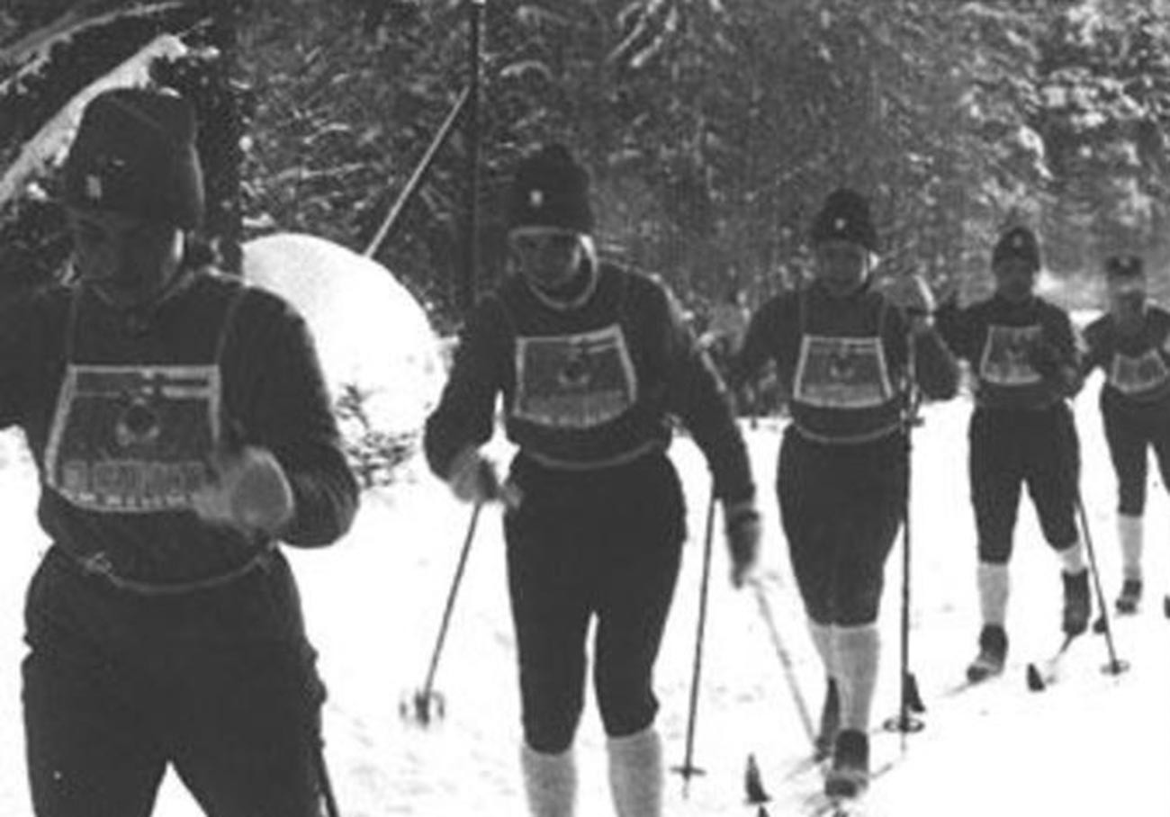 Il gruppo di sciatrici “Metelitsa”