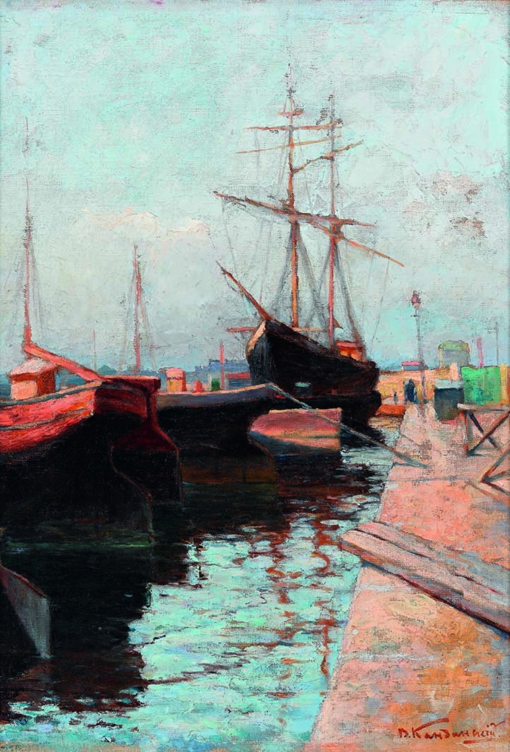  Puerto de Odessa, Vasili Kandinski (1898)