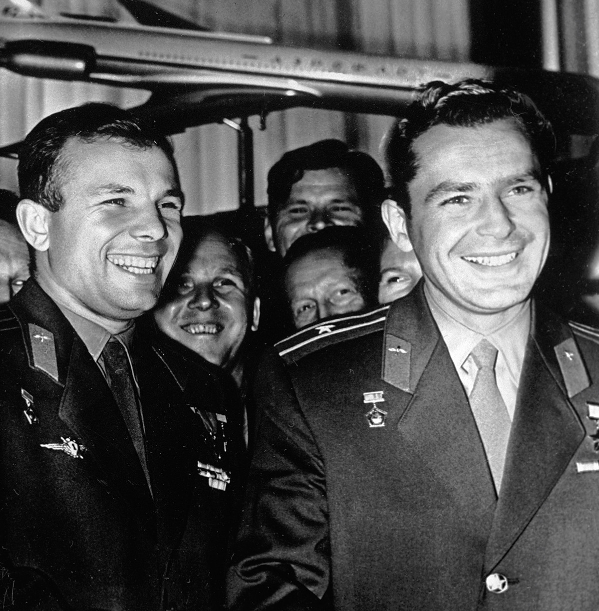 Gagarine et Titov en 1961