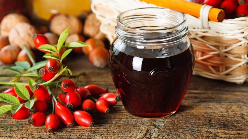 You'll be singing, “It’s raining rose hip jam!” in the kitchen this weekend!