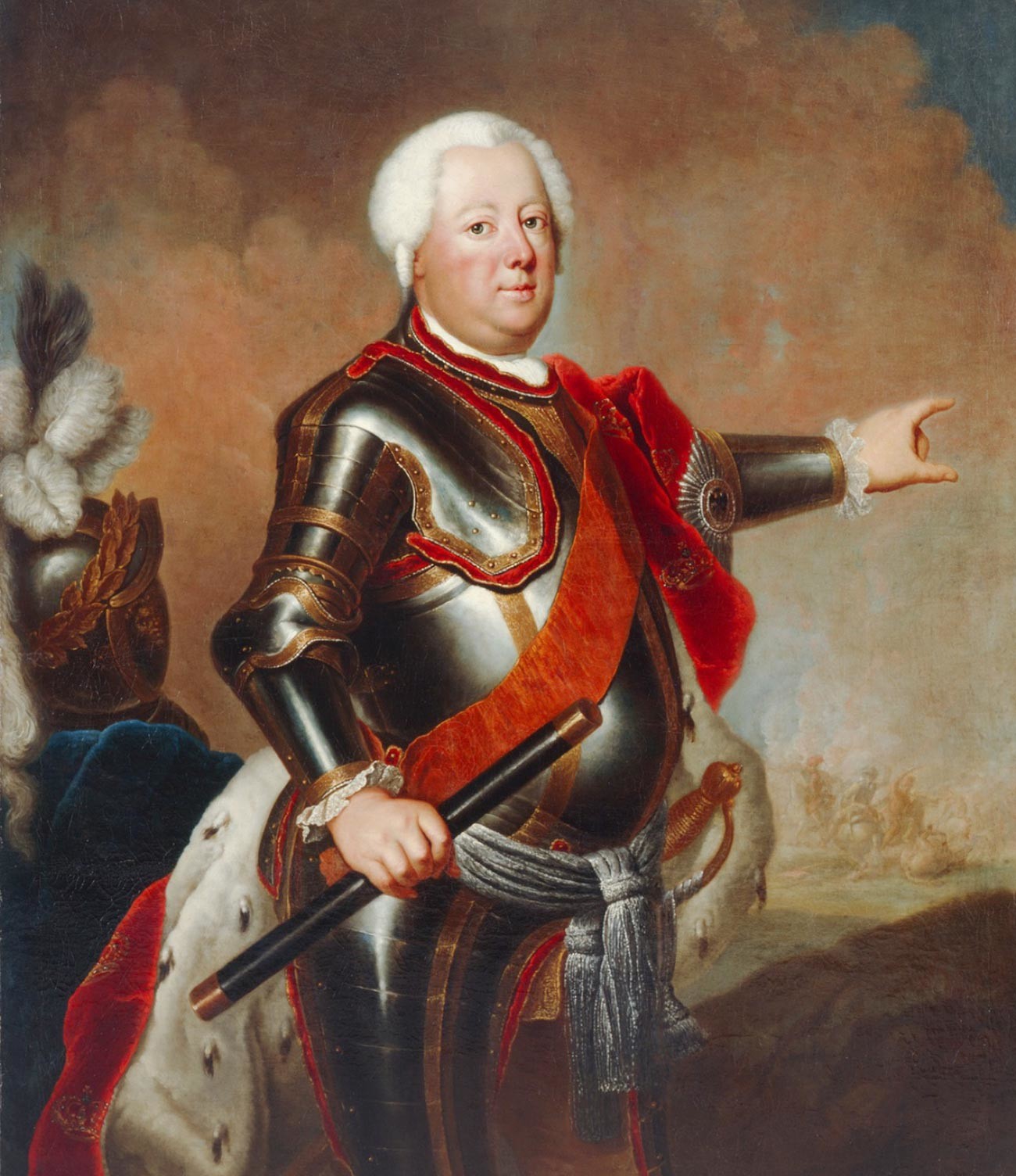 Retrato de Federico Guillermo I de Prusia