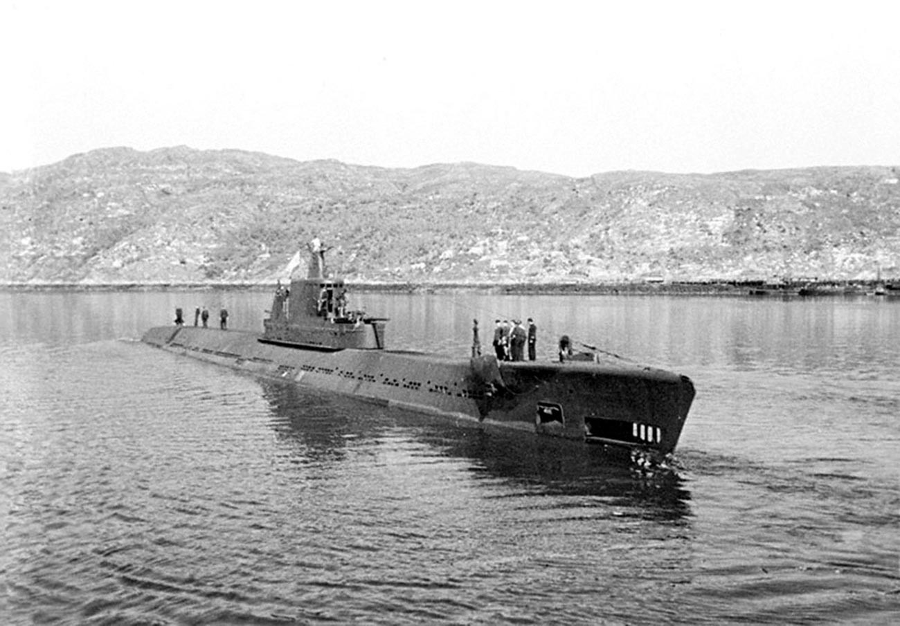 Le sous-marine soviétique K-1