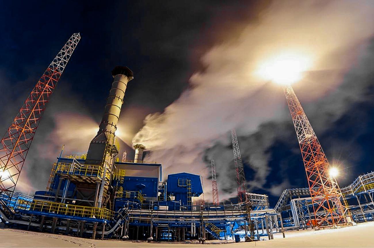Comprehensive Gas Treatment Unit 2C at the Zapolyarnoye oil, gas and condensate field.