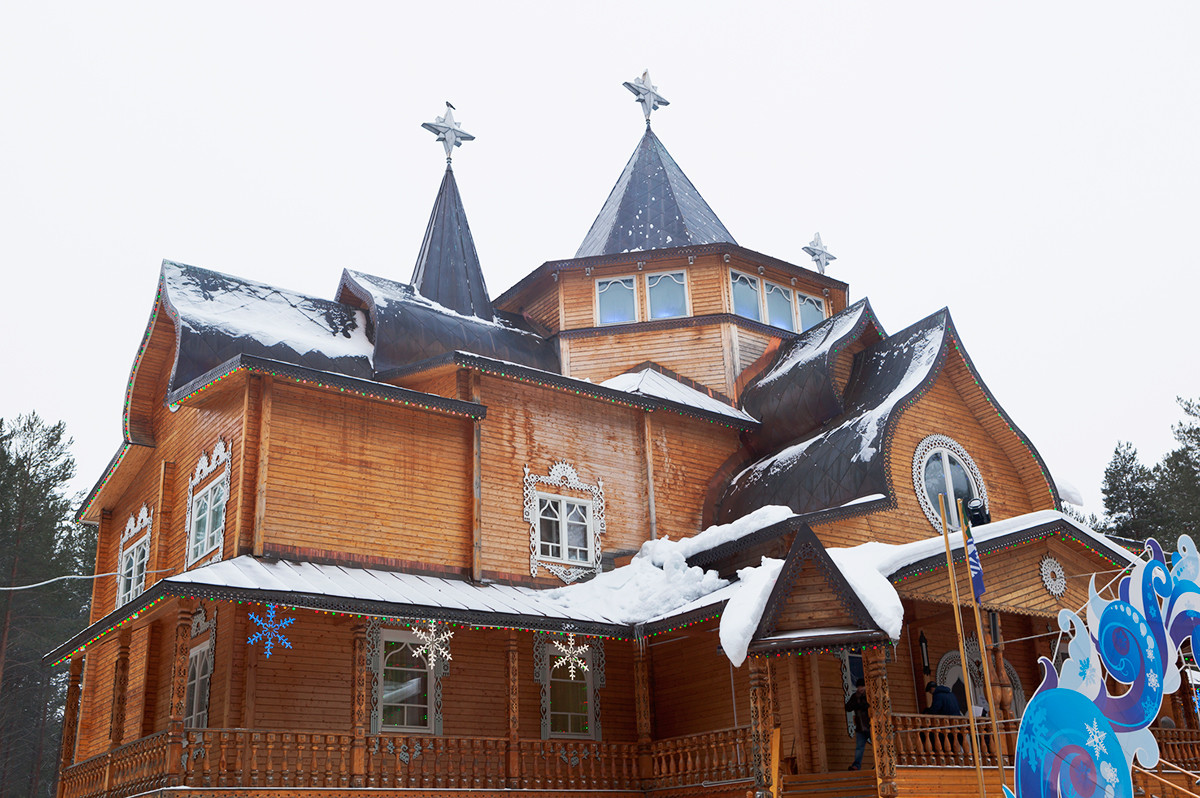 Il “terem” di Ded Moroz, la versione russa di Babbo Natale, a Velikij Ustyug