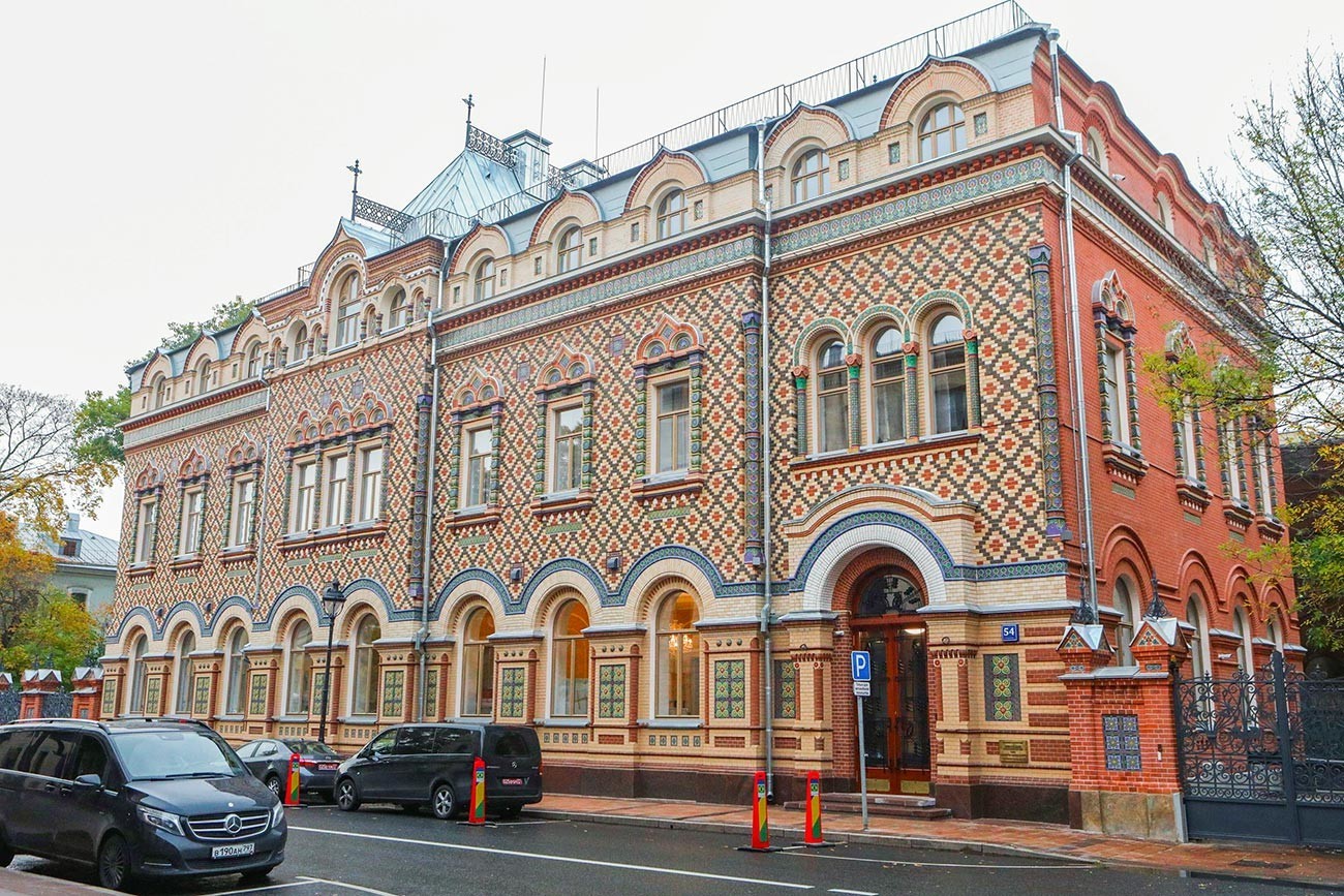 Vila Lopatine na ulici Bolšaja Nikitskaja po obnovi

