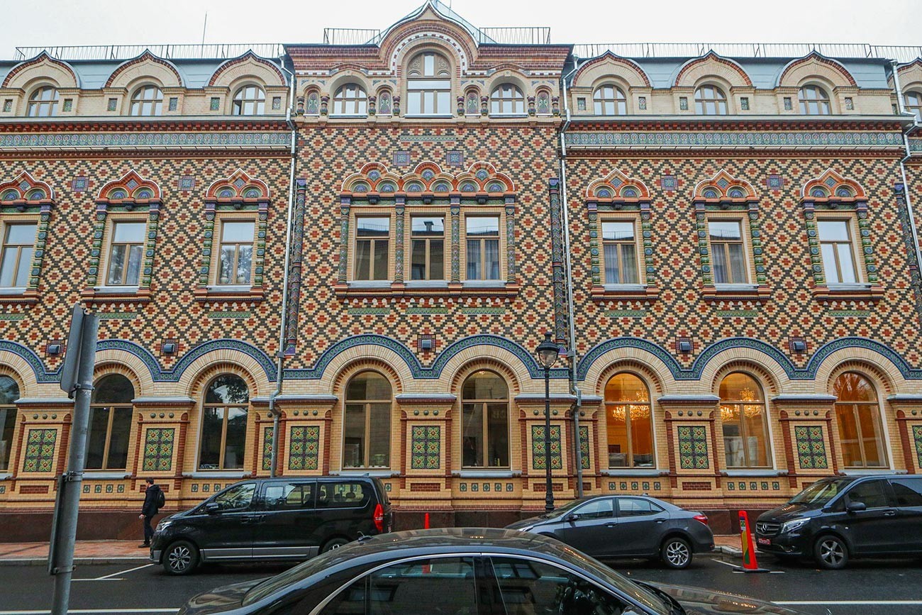 Vila Lopatine na ulici Bolšaja Nikitskaja po obnovi
