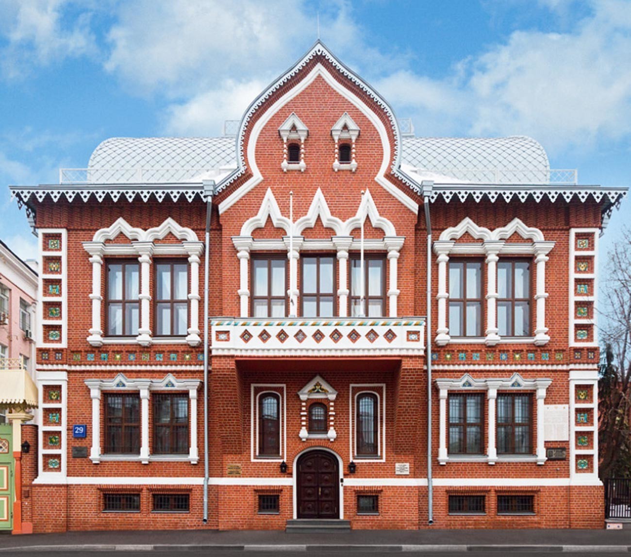 Glavna fasada vile Cvetkova po obnovi, 2016

