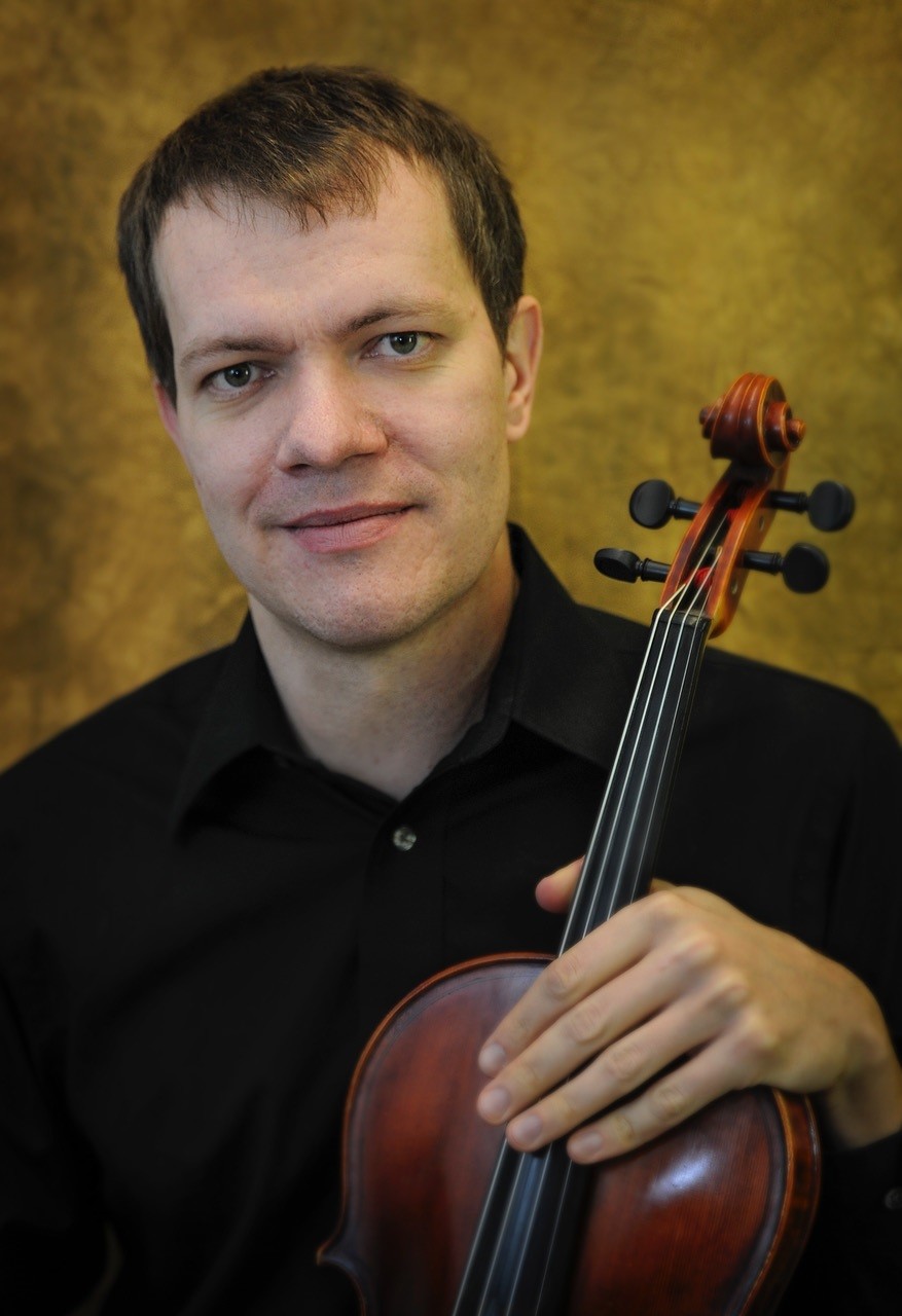 O violista russo Mikhail Bugaiev, da Orquestra Filarmônica de Minas Gerais, participará do evento.