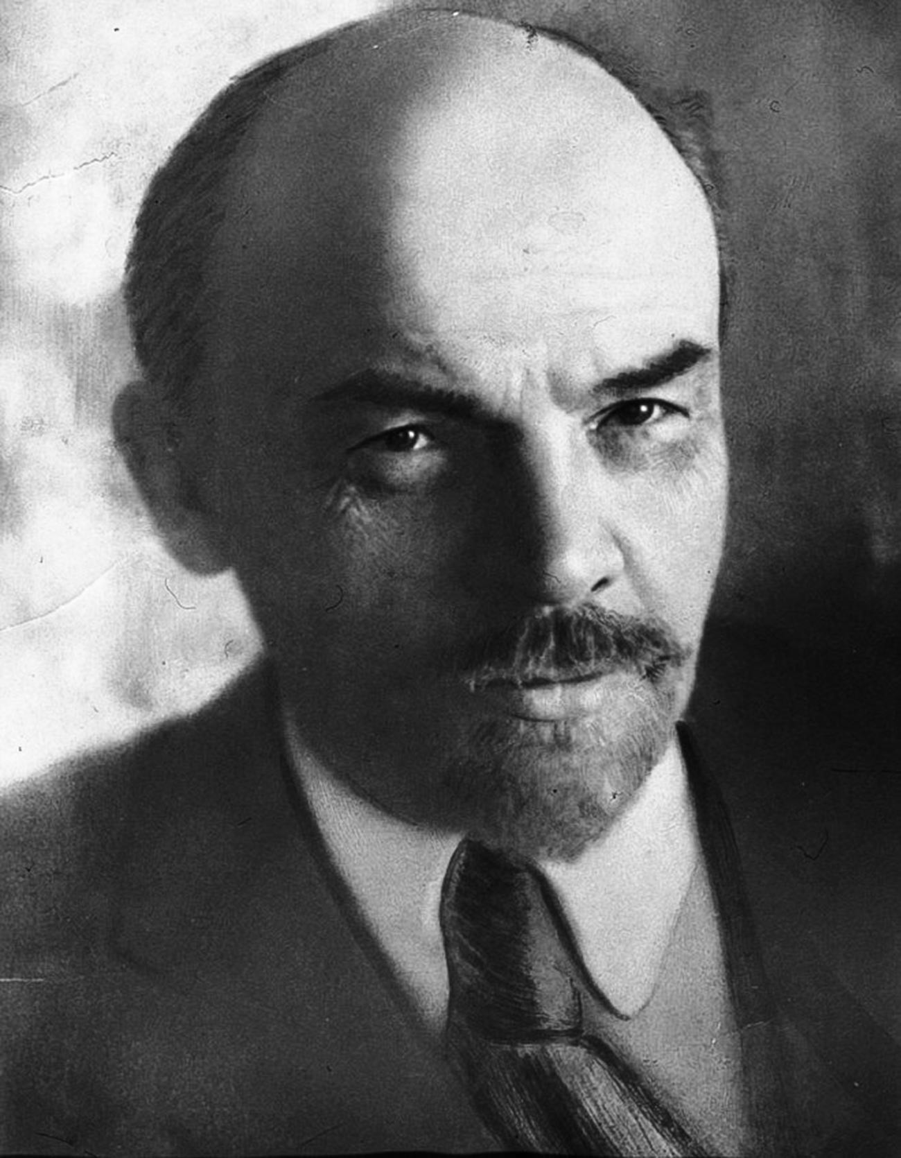 El primer líder soviético, Vladímir Lenin, 1918